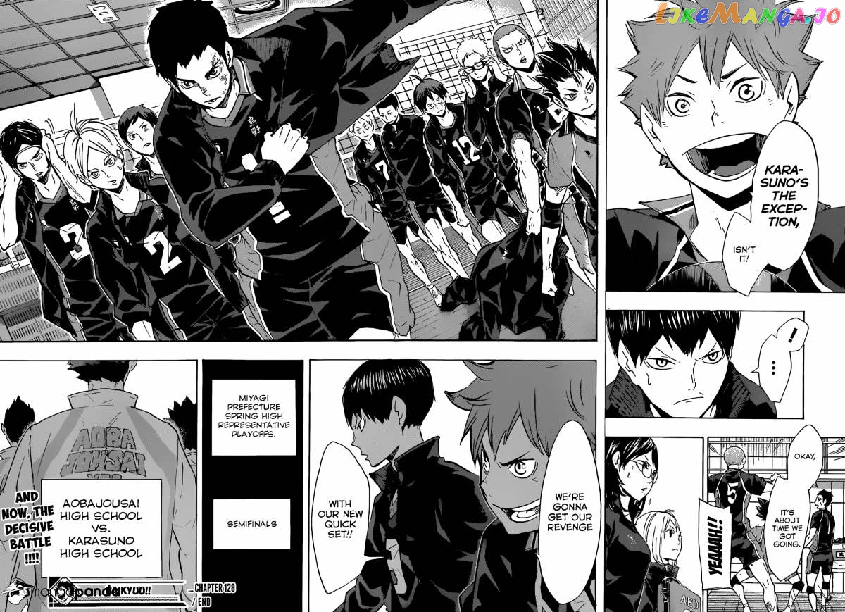 Haikyuu!!, Chapter 128 image 18